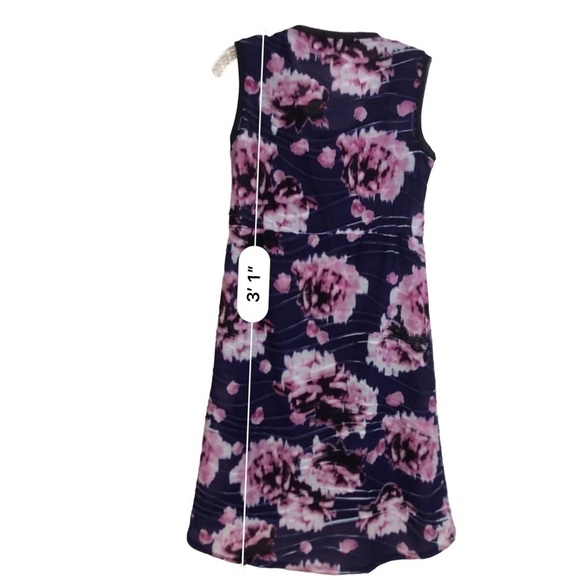 Simply Vera Wang Floral Dress with Tie Waist Size S - Picture 7 of 14